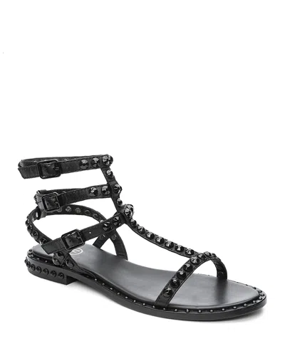 ASH WOMEN'S PLAY BIS STUDDED STRAPPY SANDALS