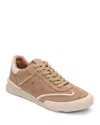 Ash Podium Sneaker In Noisette Tan/gardenia