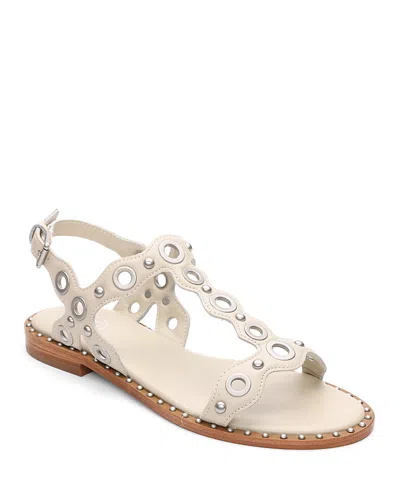 Ash Women's Pop Embellished Sandals In Talc
