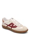 Ash Sunset Sneaker In Beige/white/red Dahlia