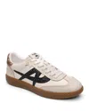 Ash Sunset Sneakers In Beige Leather And Fabric In Beige/white