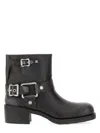 Ash Round-headed Short Boots In Black