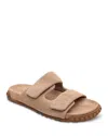 Ash Twist Slippers In Noisette