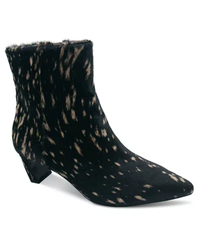 Ash Women's Vicky Pointed Toe Booties In Black