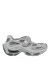 Ash Velcro Strap Sneakers In Gray
