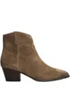 Ash Stivaletti In Pelle Scamosciata Marrone In Brown