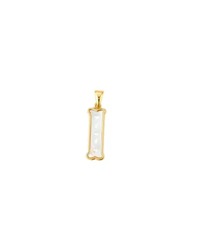 Asha Mini Letter Charm - I In Gold