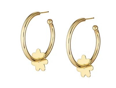 Asha Tamsin Hoops In Gold