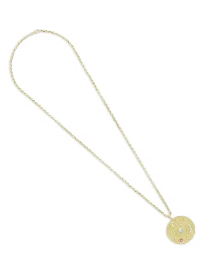 Ashaha 14k Yellow Gold Agena Necklace