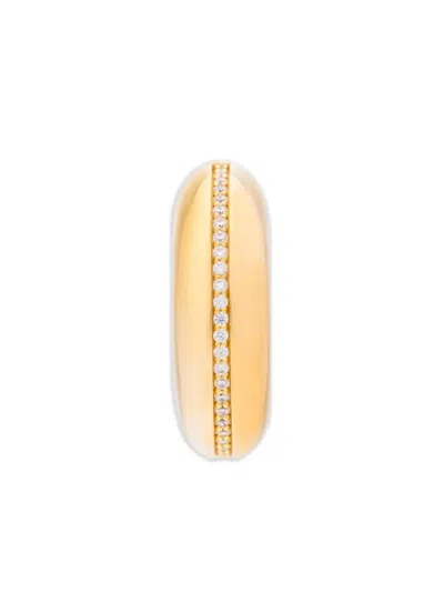 Ashaha 14k Yellow Gold Felicia Diamond Earring
