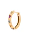 Ashaha 14k Yellow Gold Shiraz Rainbow Diamond Earring In Yellow