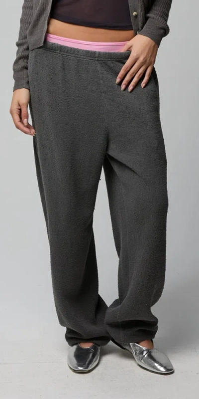 Asher Agnes Boucle Sweatpant In Gray