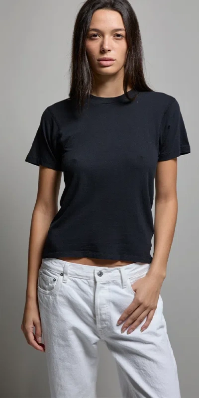 Asher Amelia Vintage Tee In Blue