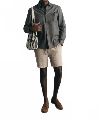 Asher Après Easy Short In Heather Oat In Neutral
