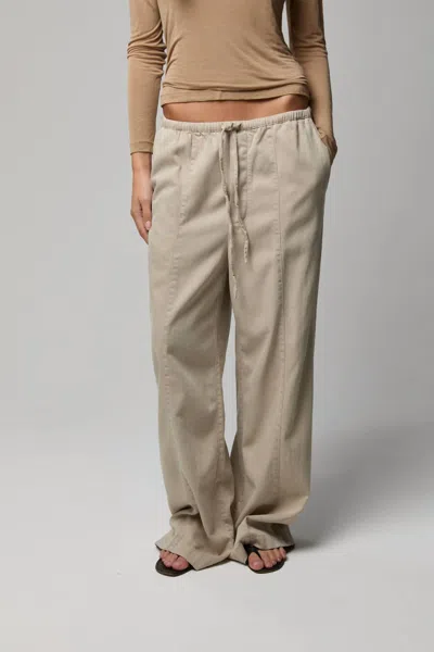 Asher Bonnie Pant In Putty In Brown