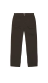 Asher Cadden Cargo Twill Pants In Black