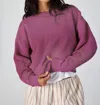 Asher Cameron Pullover In Berry In Purple