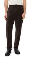Asher David Sweatpants Chocolate In Black