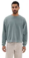Asher Duster Crewneck Sweatshirt Ocean In Ocean