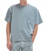 Asher Ethan Tee In Ocean In Gray