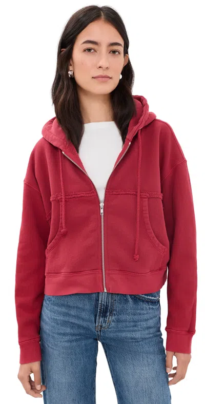 Asher Hailey Hoodie Scarlet In Brown