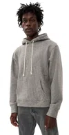 Asher Jaxon Hoodie Heather Black In Gray