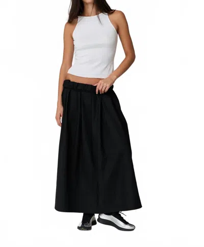 Asher Kate Maxi Skirt In Black