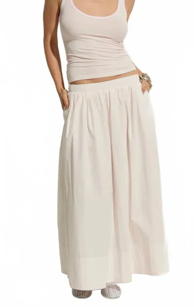 Asher Kate Skirt In Salsa Rosa In Burgundy