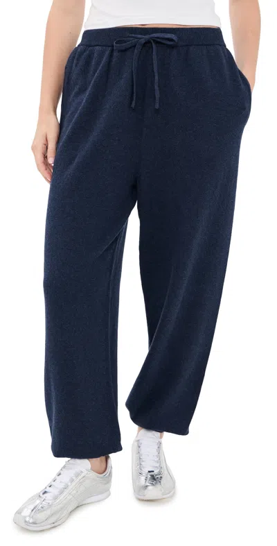 Asher Lola Knitted Pants Heather Cadet In Blue