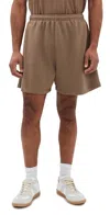 Asher Louis Supima Shorts 5 Mushroom In Mushroom
