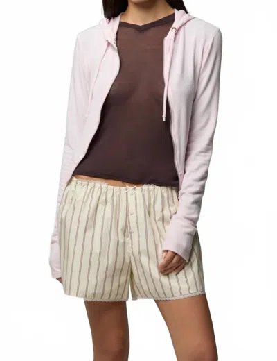 Asher Luna Shorts In Misty Rose In Pink