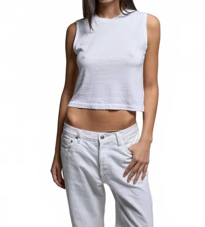 Asher Maya Muscle Tee In White