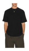 Asher Noah Supima Tee In Black