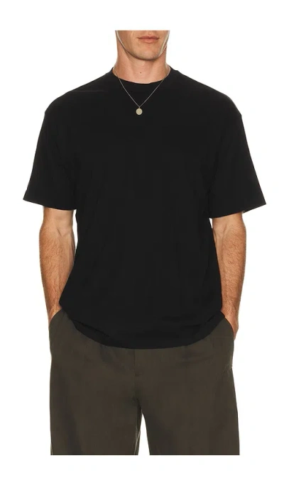 Asher Noah Supima Tee In Black