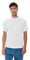 Asher Noah Supima Tee White In White