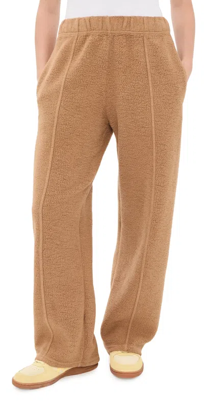 Asher Palmer Wide Leg Pants Teddy In Neutral