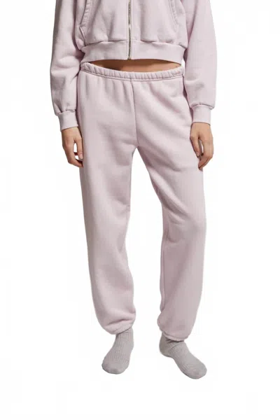 Asher Sebi Sweatpant In Dusty Lilac In Purple