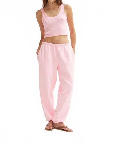 Asher Sebi Sweatpants In Neon Pink
