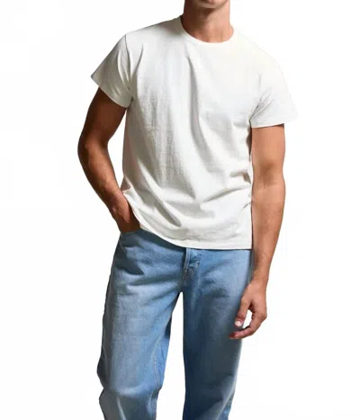Asher Terry Tubular Tee Tee In White