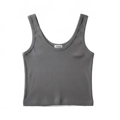Asher Women's Raya Tank In Ice Blue In Gray