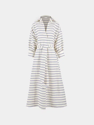 A.shirt A. Shirt Cordelia Cotton Dress Size: S In White