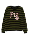Ashish Graphic-print Sweatshirt In Green
