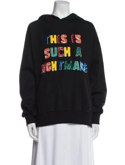 Pre-owned Ashish Patterned Jacket In Black