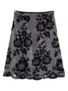 Ashish Sequin Mesh Skirt