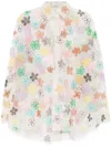 Ashish Silk Shirt In White