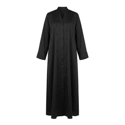Ashita Fernandes Women's Black Moon Abaya