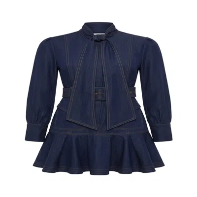 Ashita Fernandes Women's Blue Ariya