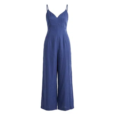 Ashita Fernandes Women's Blue Kenza Jumpsuit