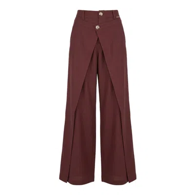Ashita Fernandes Women's Brown Chloe Pants
