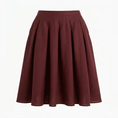 Ashita Fernandes Women's Brown Chloe Skirt